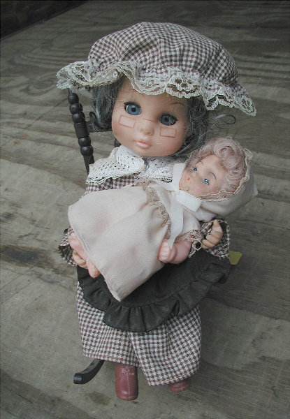 Holly Hobbie Style Music Box Doll