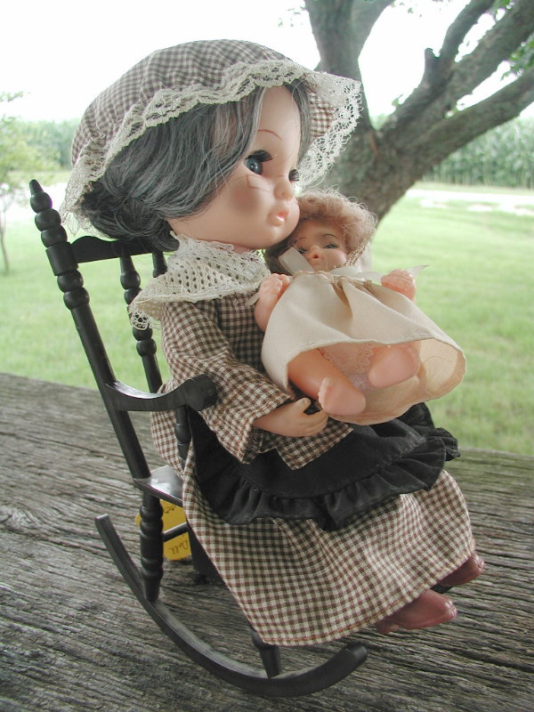 Holly Hobbie Style Music Box Doll