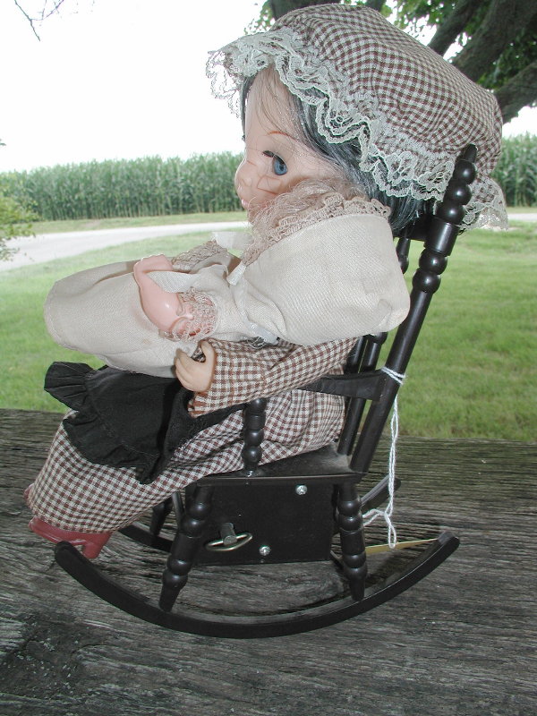 Holly Hobbie Style Music Box Doll